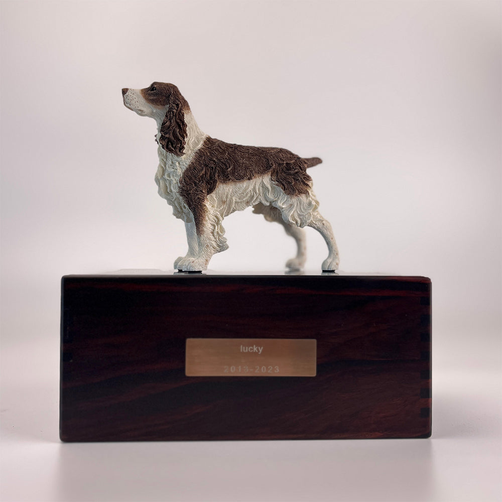 Solid Wood Pet Cremation Urn Memorial Box-Customizable-Environmentally