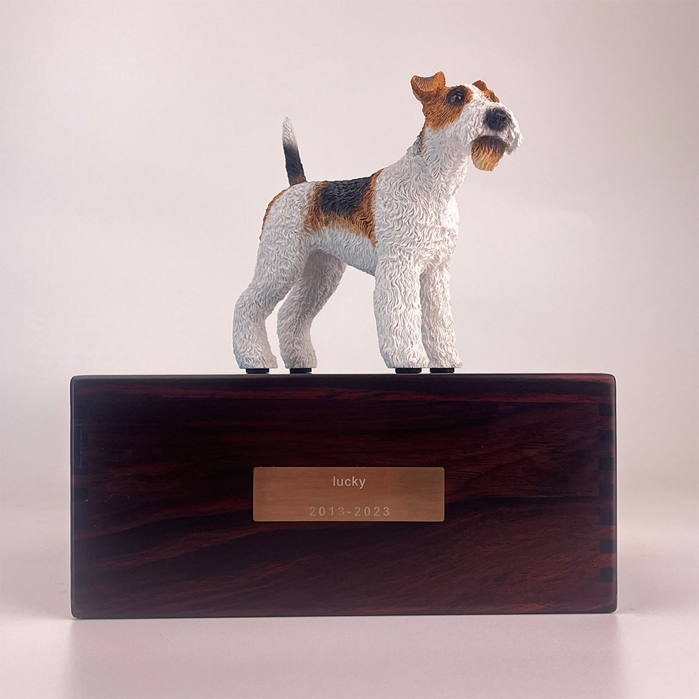 Solid Wood Pet Cremation Urn Memorial Box-Customizable-Environmentally