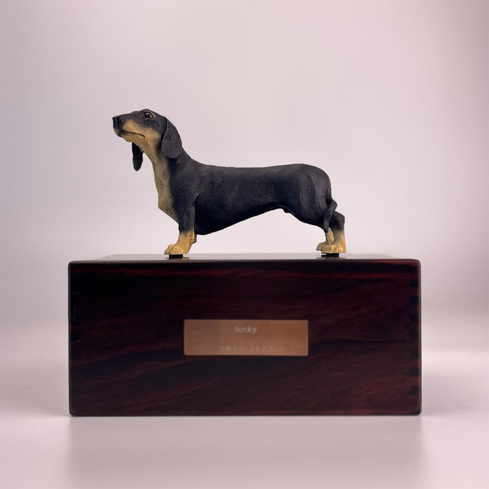 Solid Wood Pet Cremation Urn Memorial Box-Customizable-Environmentally